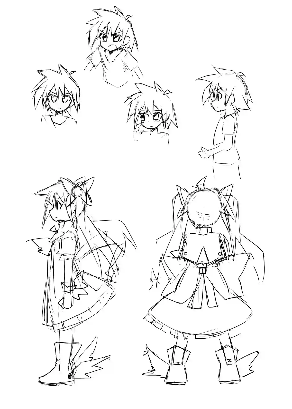 魔法少女翔初期设定