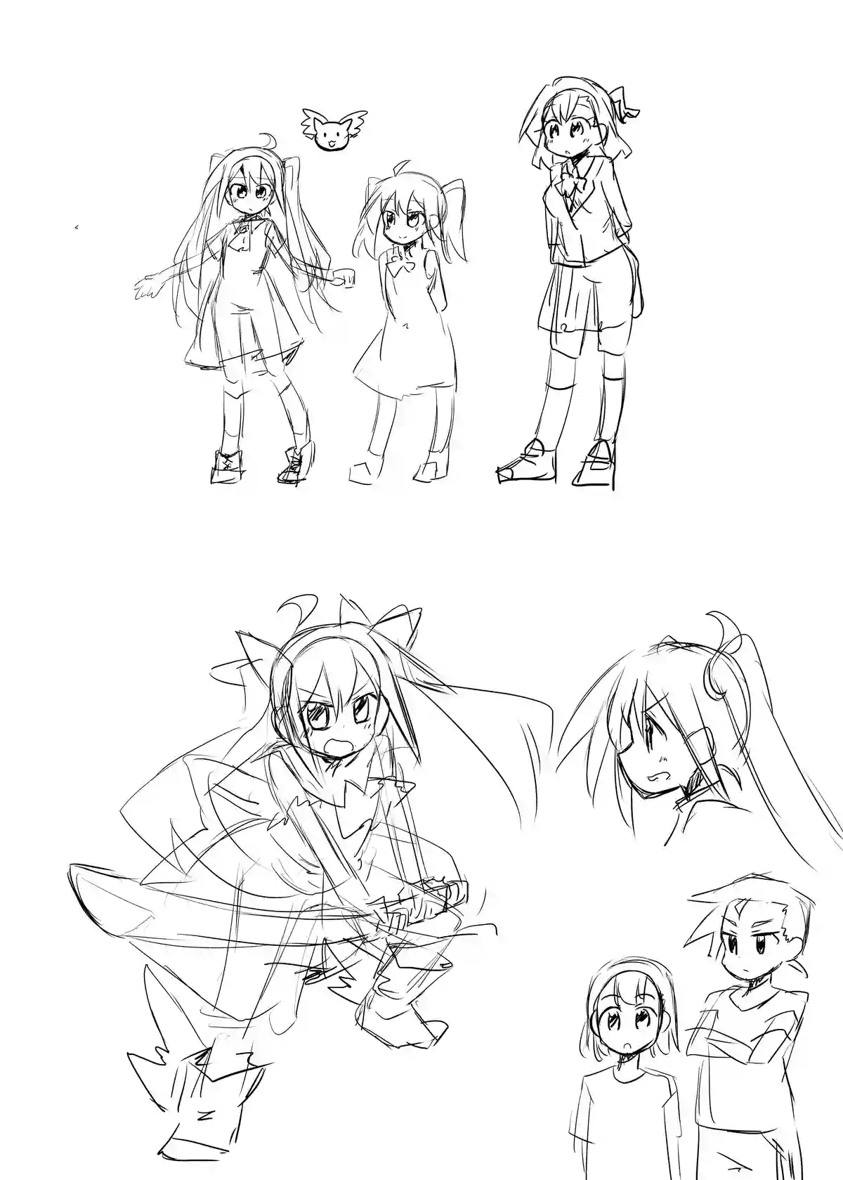 魔法少女翔初期设定