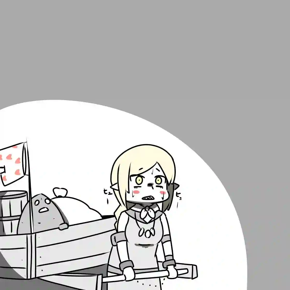 在跳蚤市场被出售的精灵第01话