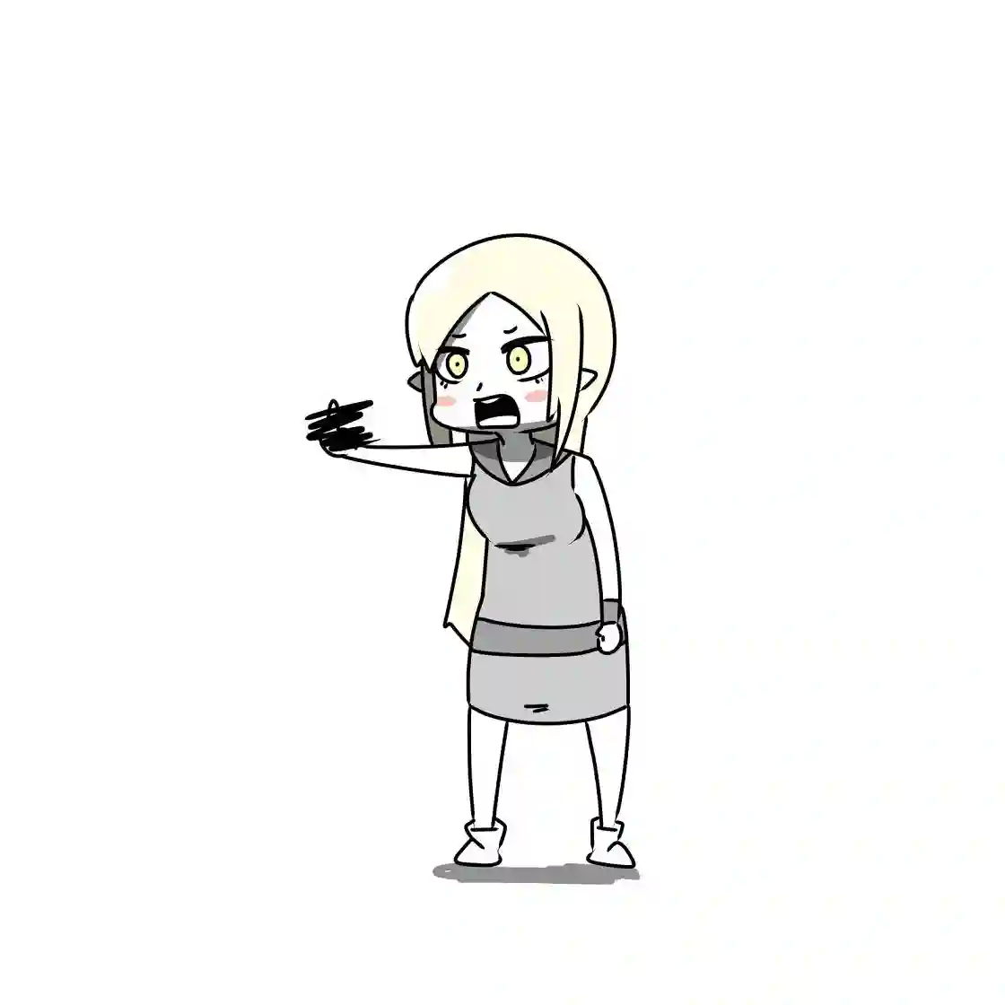 在跳蚤市场被出售的精灵第02话