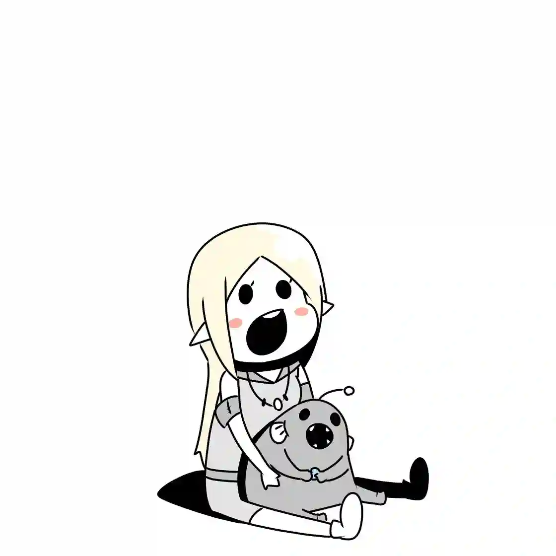 在跳蚤市场被出售的精灵第03话