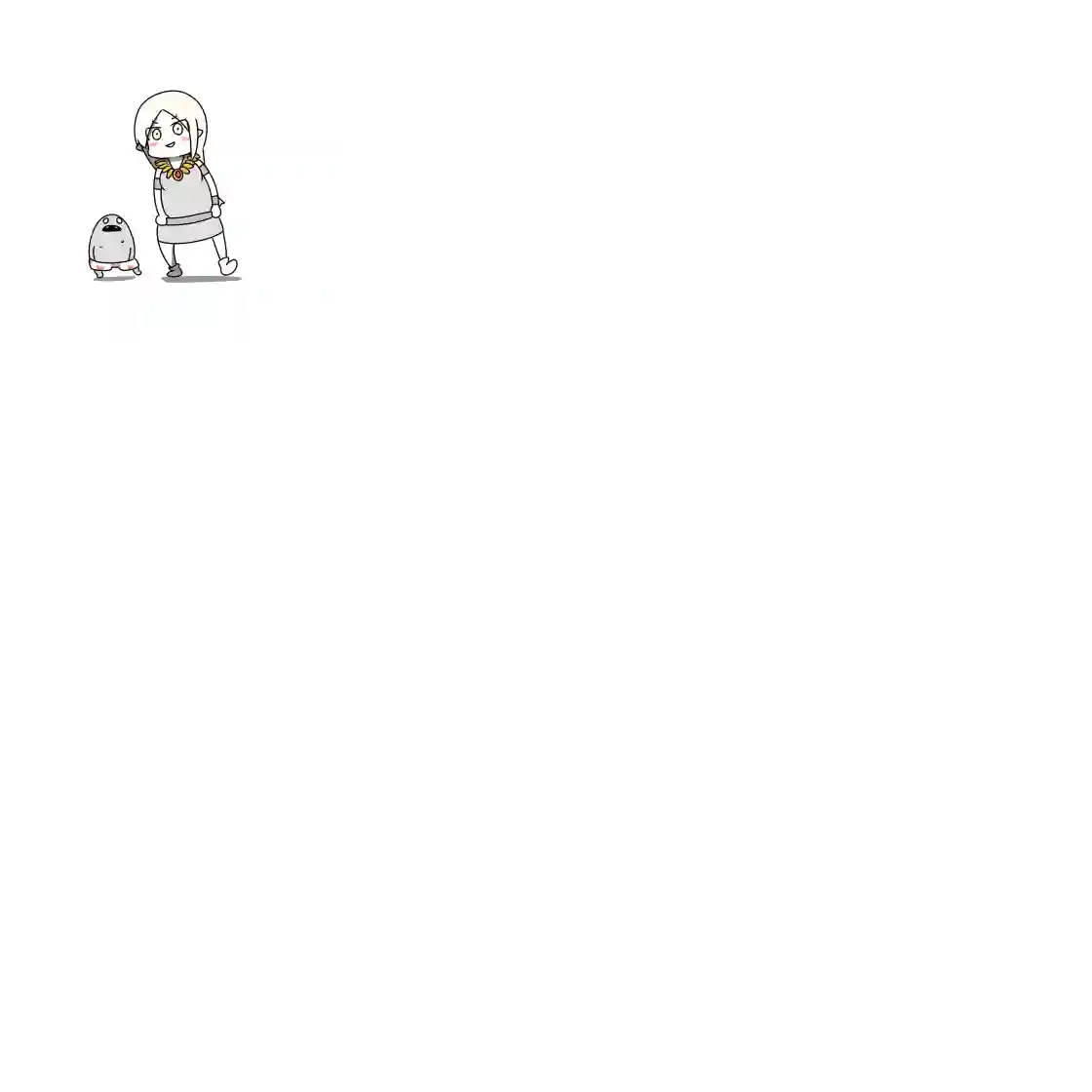 在跳蚤市场被出售的精灵第04话