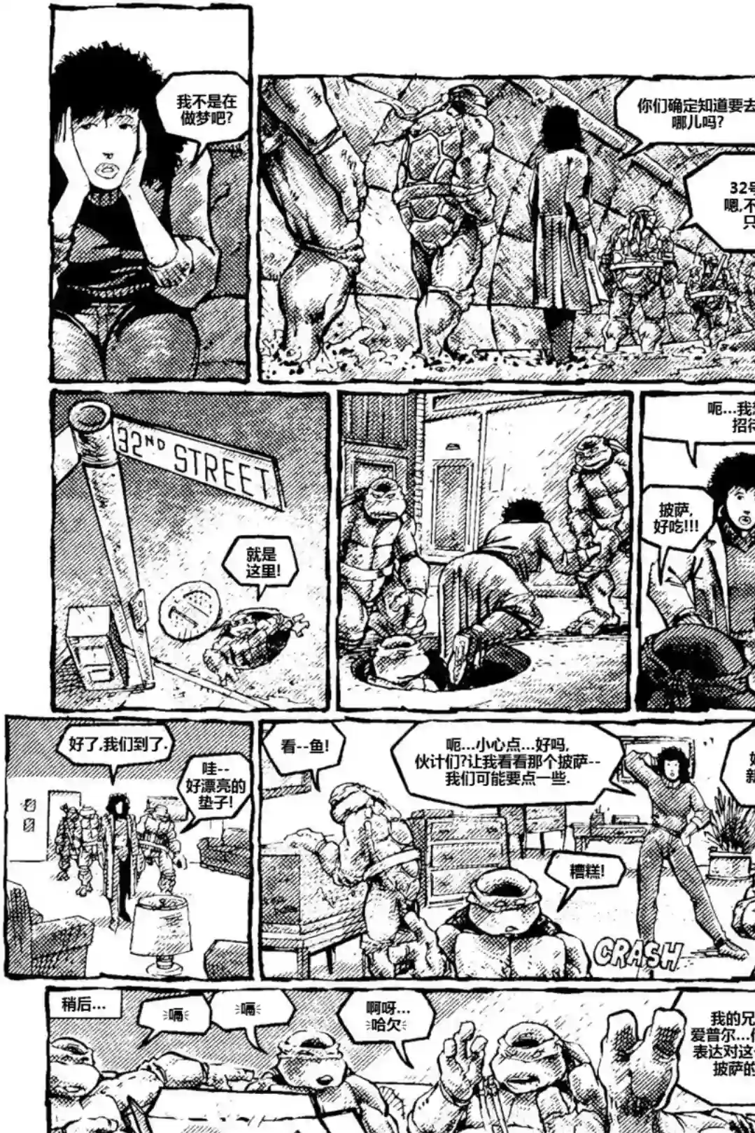 忍者神龟：90皮套电影三部曲配套漫画第一部