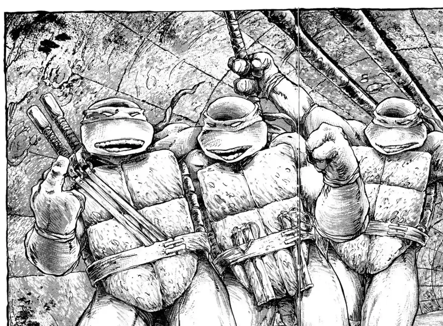 忍者神龟：90皮套电影三部曲配套漫画第一部