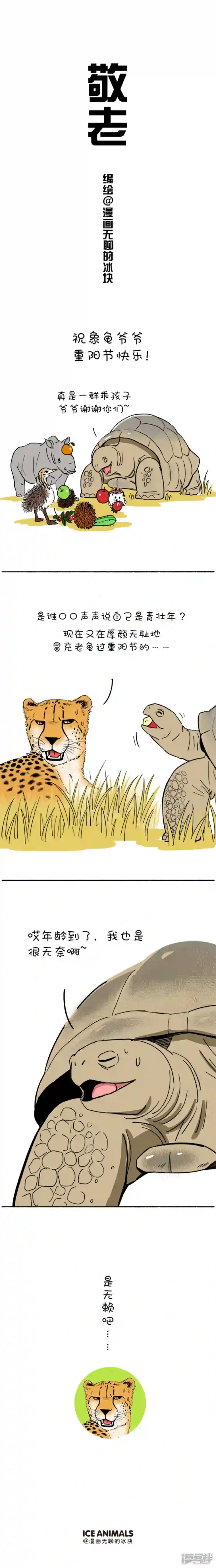 快把动物放进冰箱101九九重阳，沉甸甸的爱