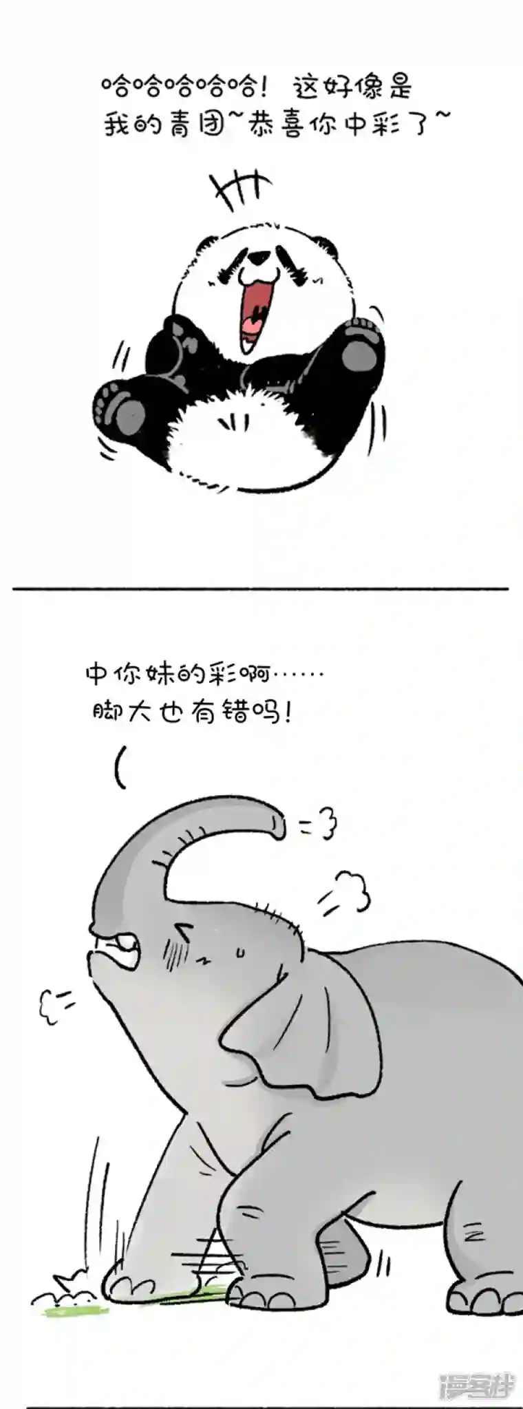 快把动物放进冰箱207奇怪，今天大象脾气变得很暴躁