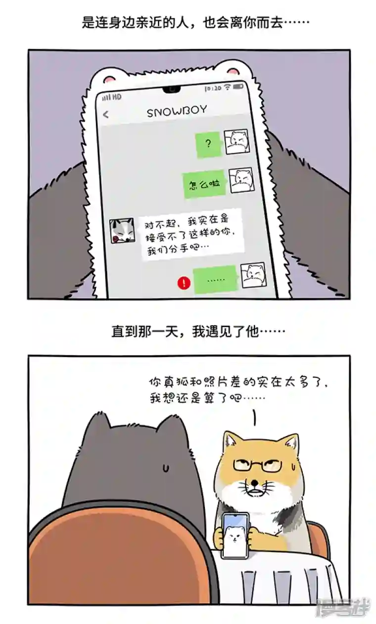 快把动物放进冰箱289人生若只如初见，一束强光挺晃眼~