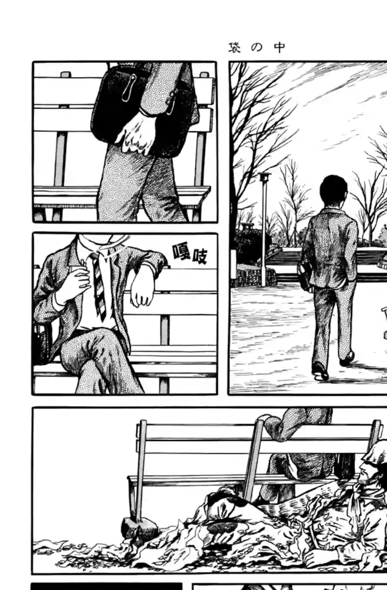 诸星大二郎短篇袋中黑影