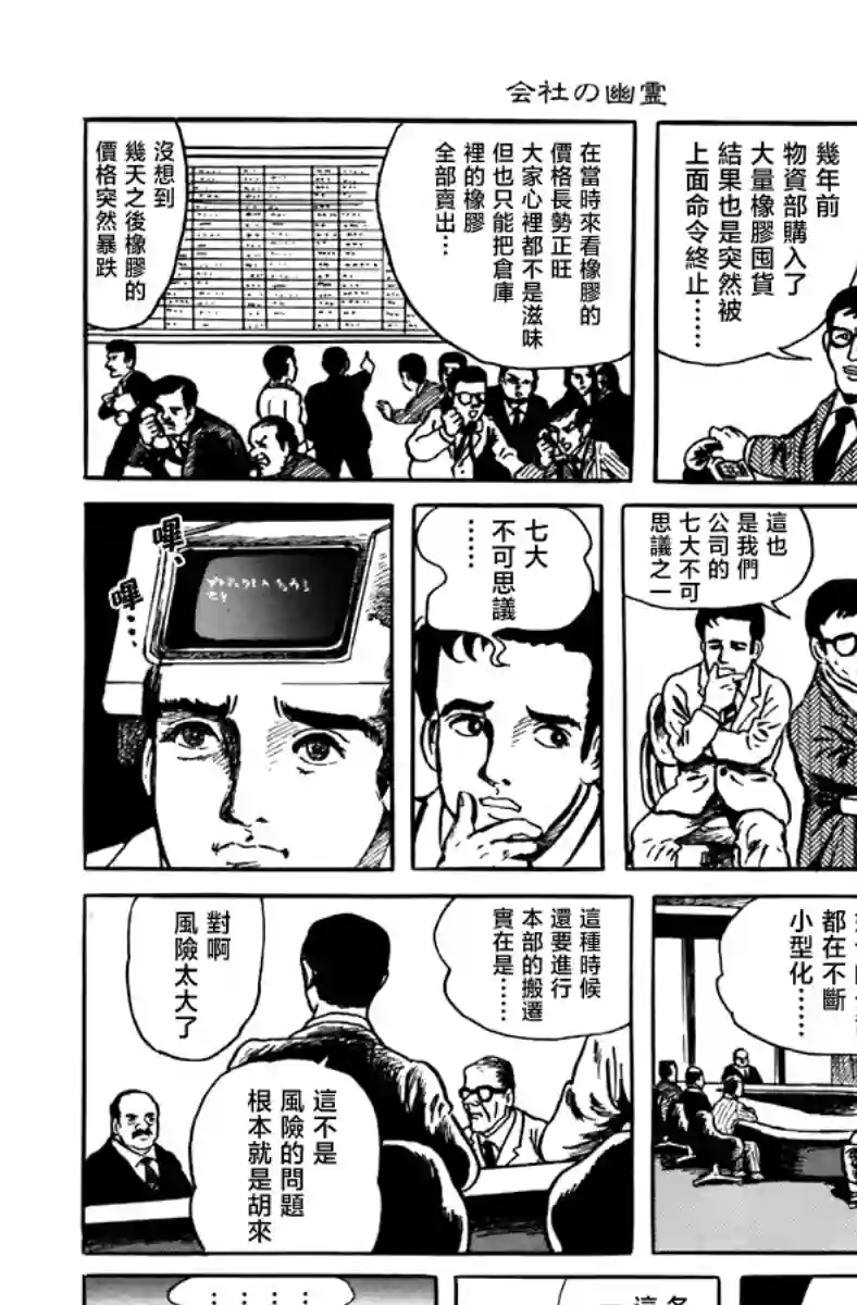 诸星大二郎短篇公司的幽灵