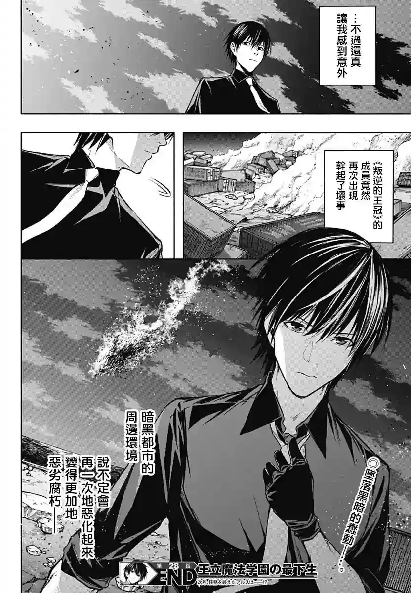 王立魔法学园的劣等生第28话