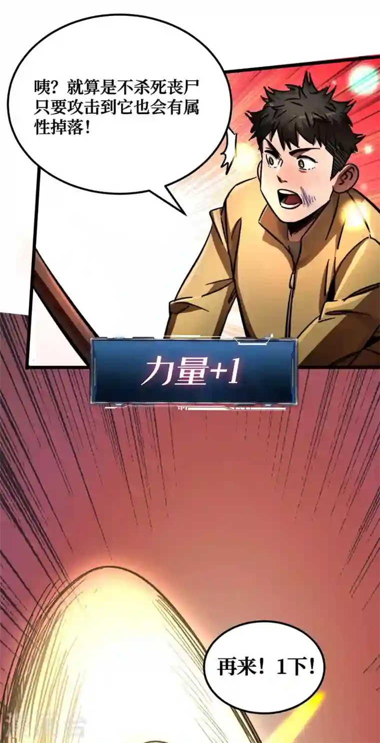 我在末世捡属性第1话 系统激活中，面板开启！