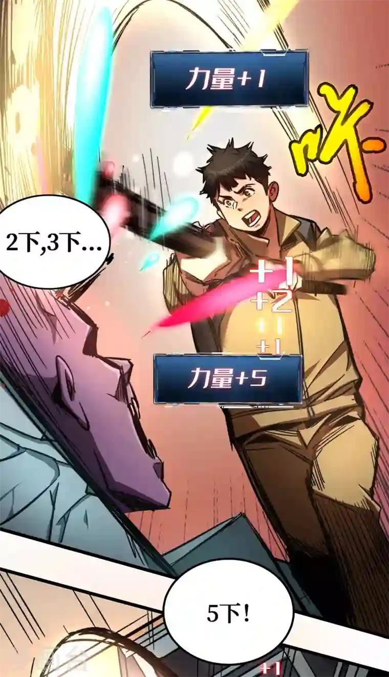 我在末世捡属性第1话 系统激活中，面板开启！