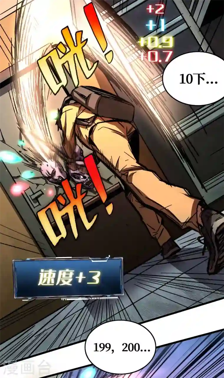 我在末世捡属性第1话 系统激活中，面板开启！