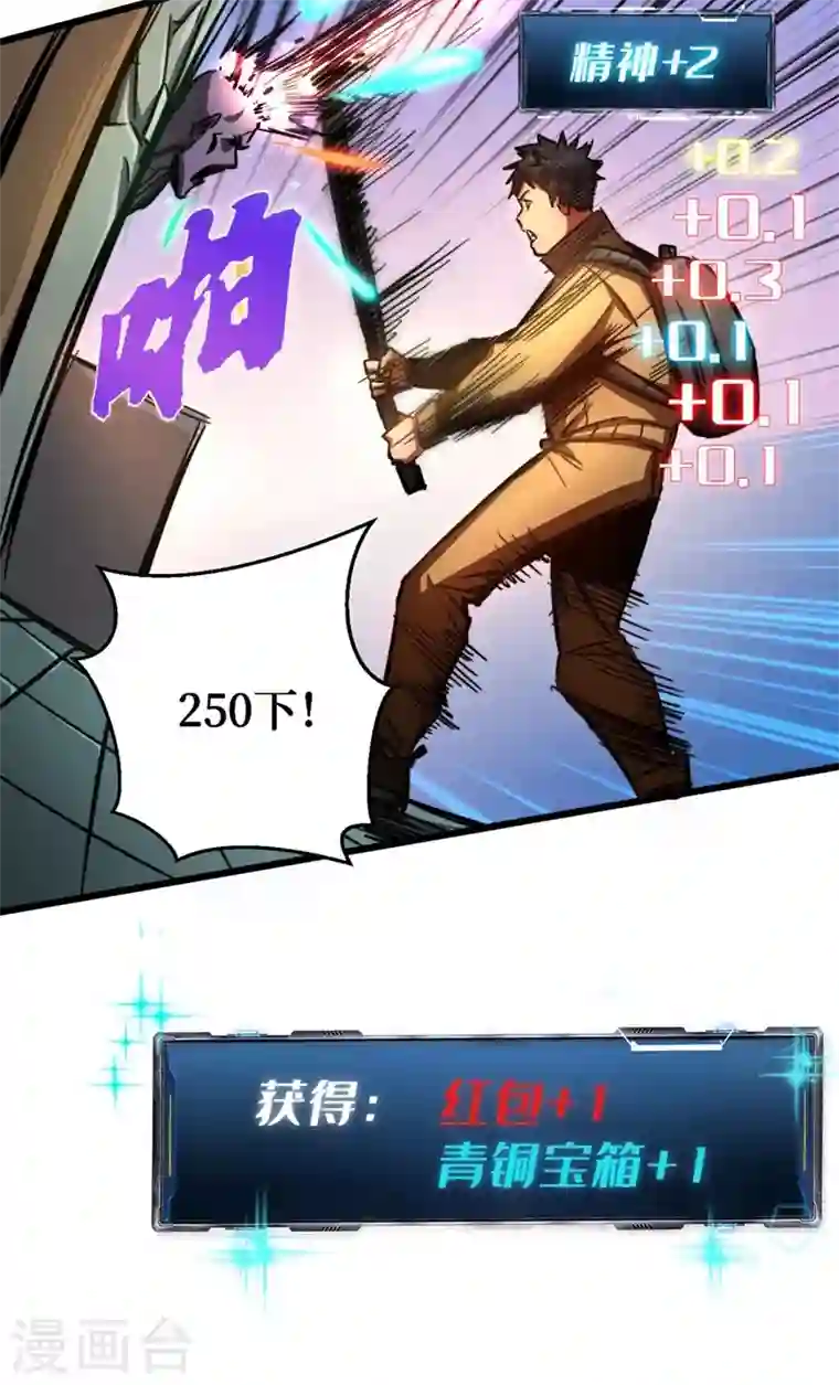 我在末世捡属性第1话 系统激活中，面板开启！