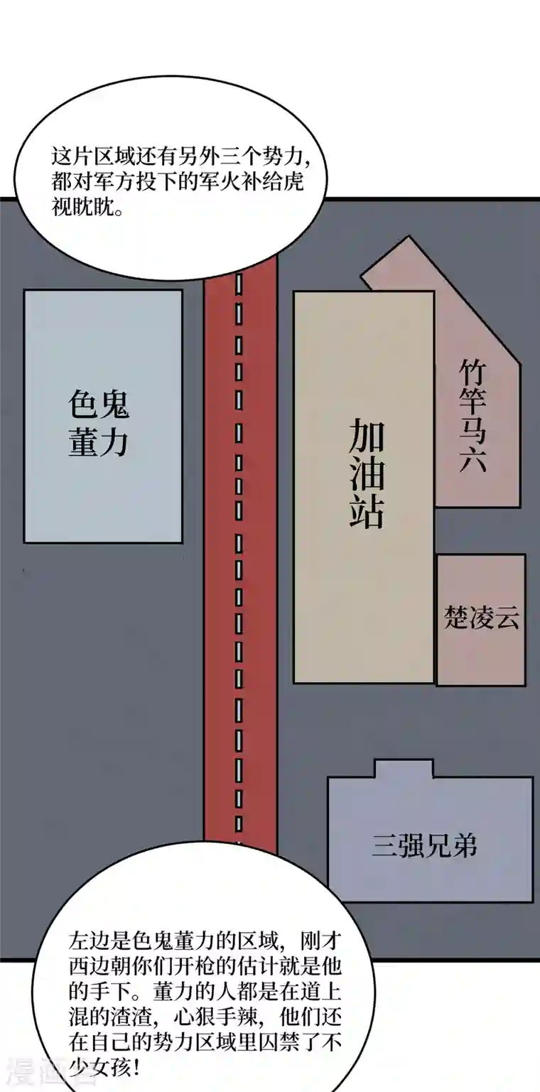 我在末世捡属性第43话 四方势力？