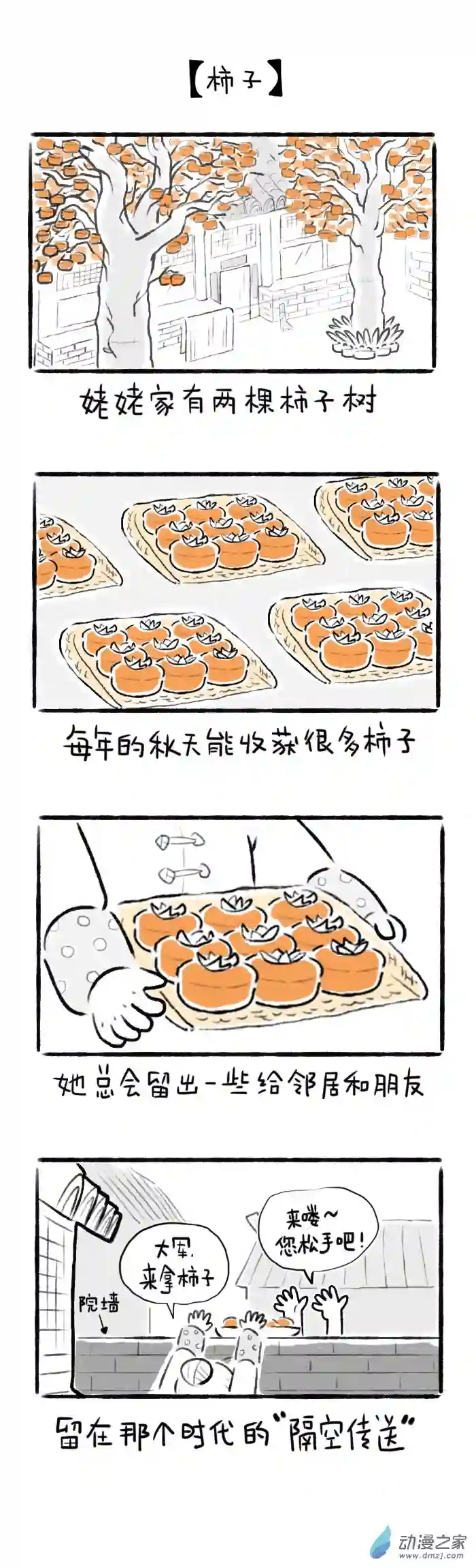 绵绵细雨织回忆01话 柿子