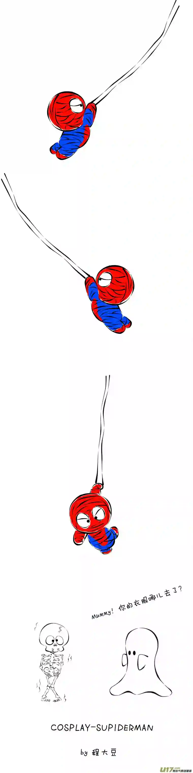 Ghost and MummySpiderman