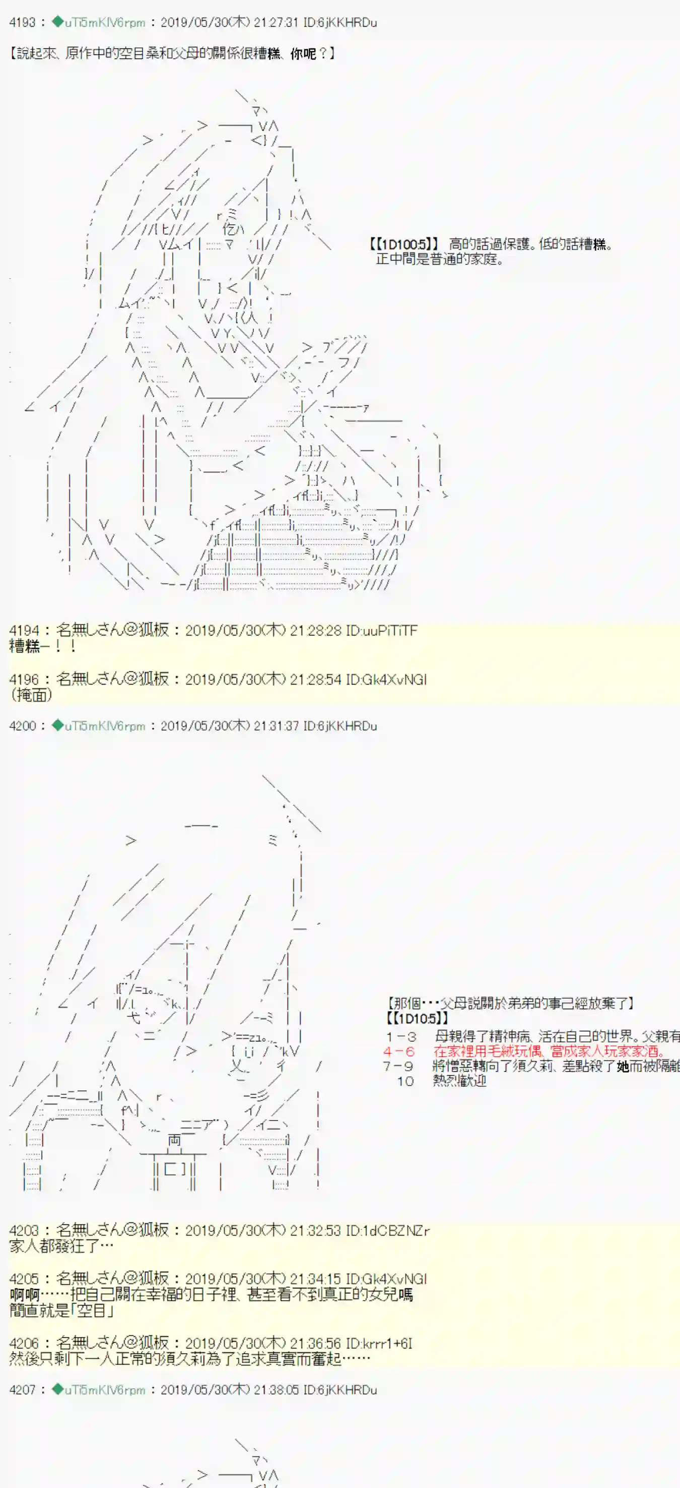 安价／安科决定的克苏鲁神话TRPG你的话正好 03