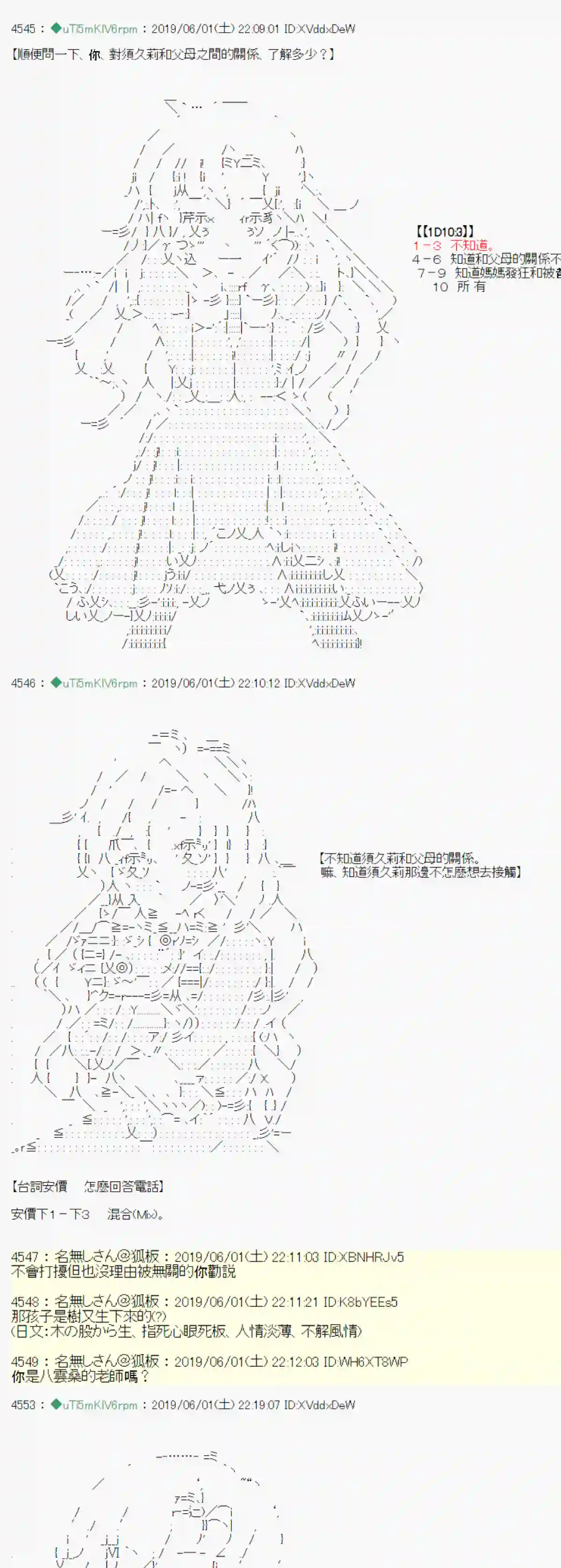 安价／安科决定的克苏鲁神话TRPG你的话正好 05