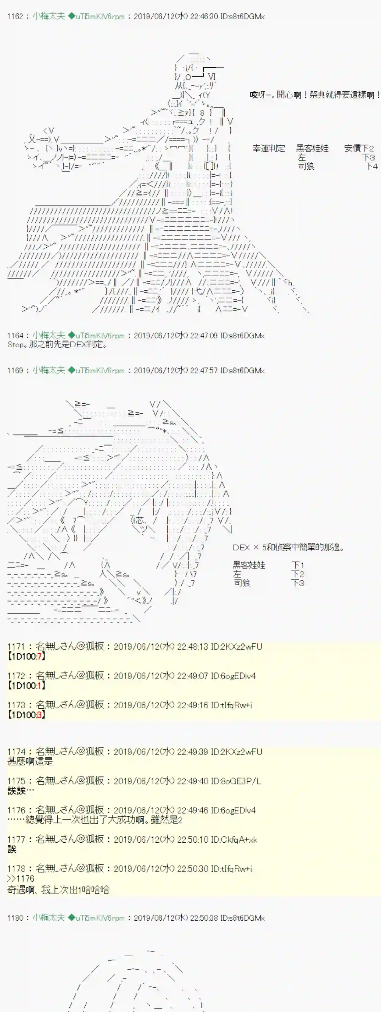 安价／安科决定的克苏鲁神话TRPG情欲之槛 07