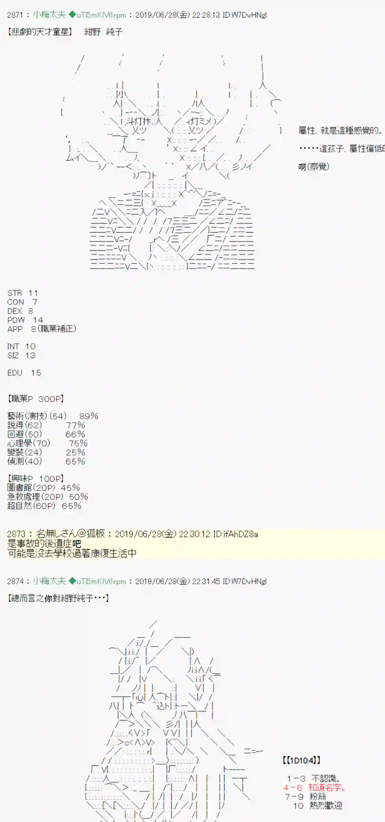 安价／安科决定的克苏鲁神话TRPG刻於腕上的死 00