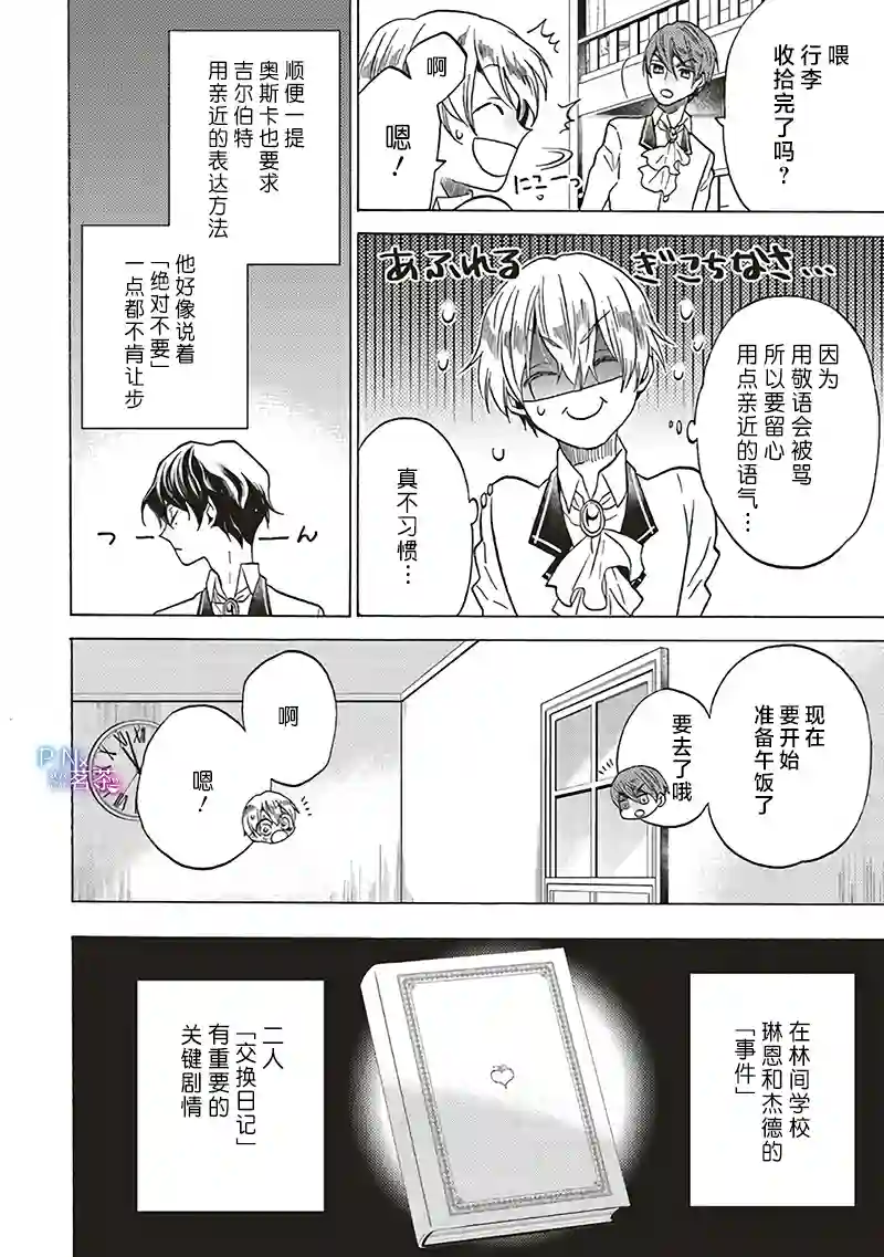 恶役千金、塞西莉亚•希尔维因为不想去死于是决定女扮男装。第4.1话