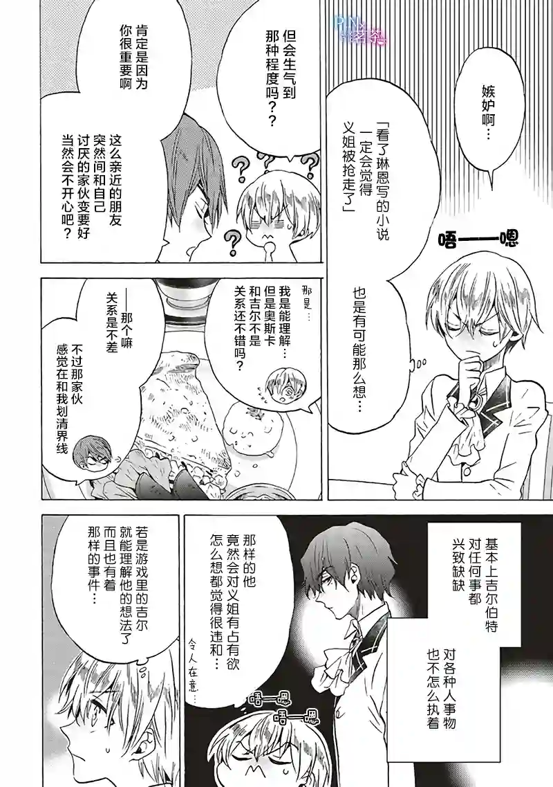 恶役千金、塞西莉亚•希尔维因为不想去死于是决定女扮男装。第6.4话