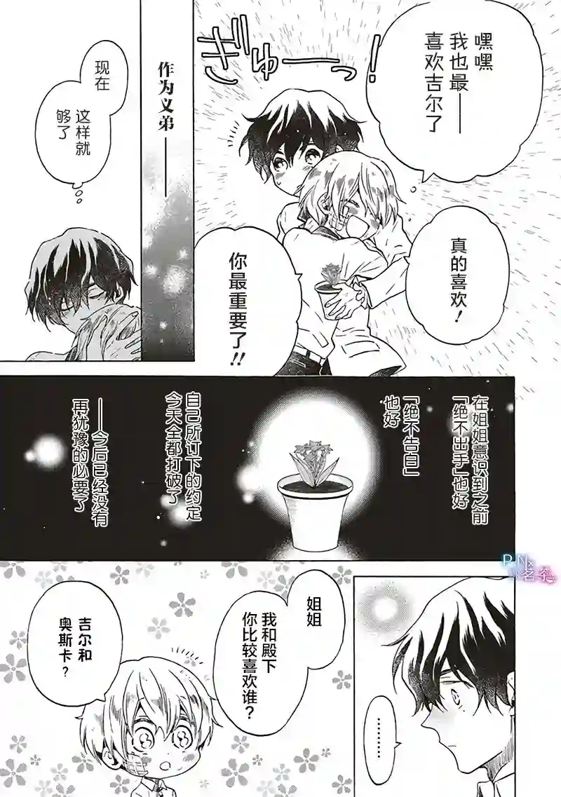 恶役千金、塞西莉亚•希尔维因为不想去死于是决定女扮男装。第7.4话