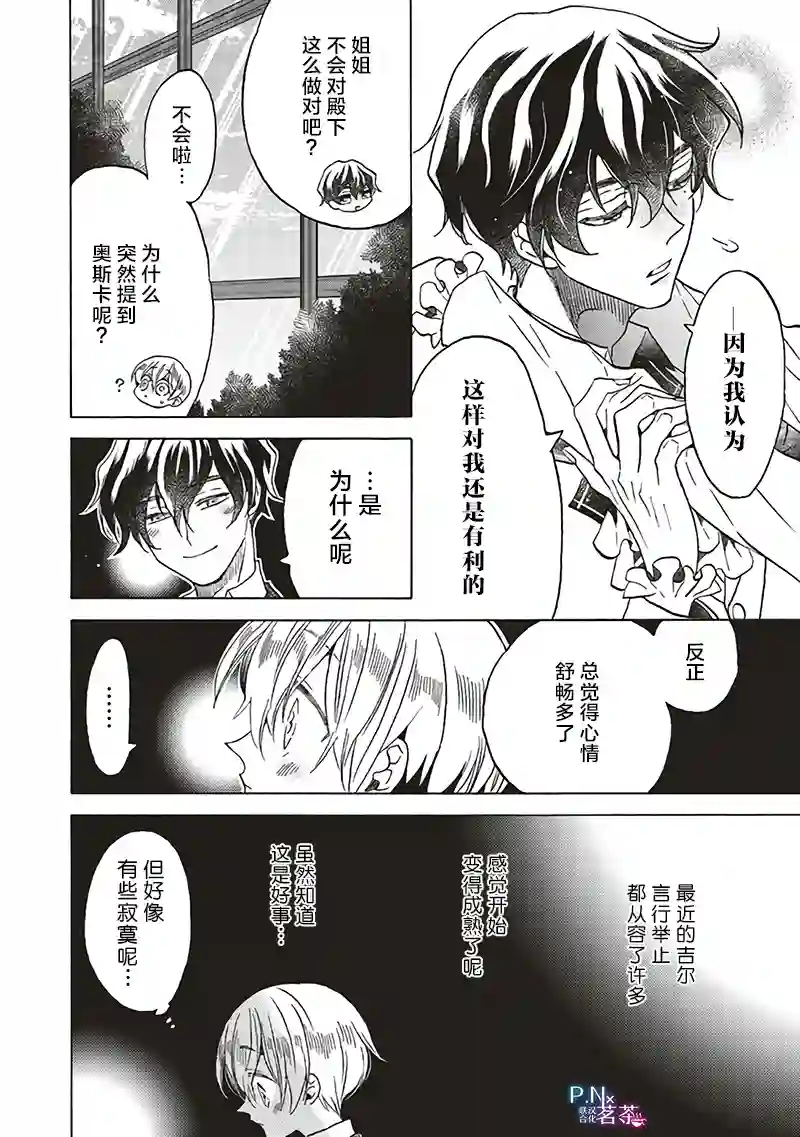 恶役千金、塞西莉亚•希尔维因为不想去死于是决定女扮男装。第12.2话