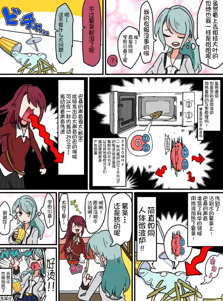 Bang Dream短篇同人漫画系列第72话