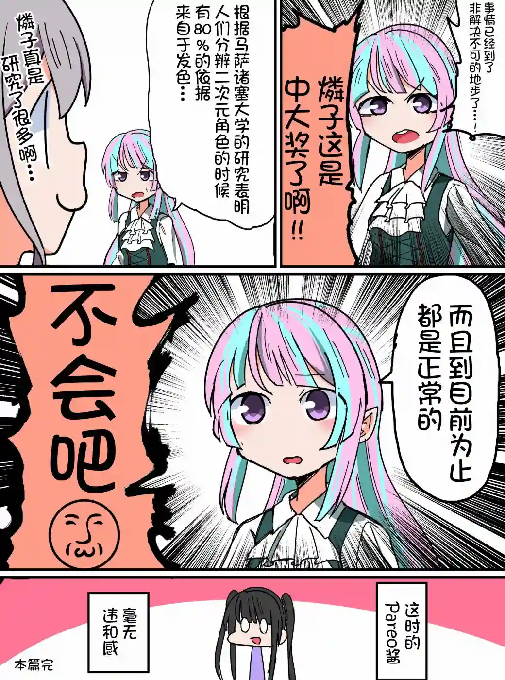Bang Dream短篇同人漫画系列第125话