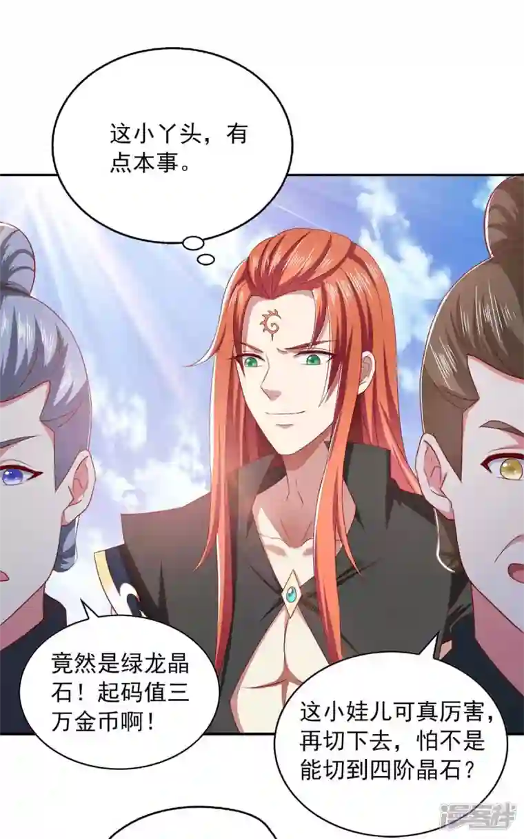 魔君霸宠：天才萌宝腹黑娘亲第54话 赌石