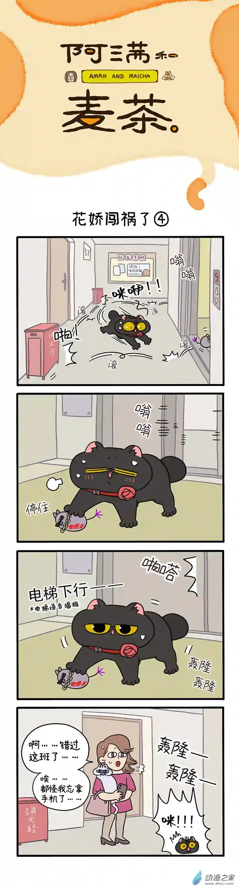 阿满和麦茶第36话下 花娇闯祸了