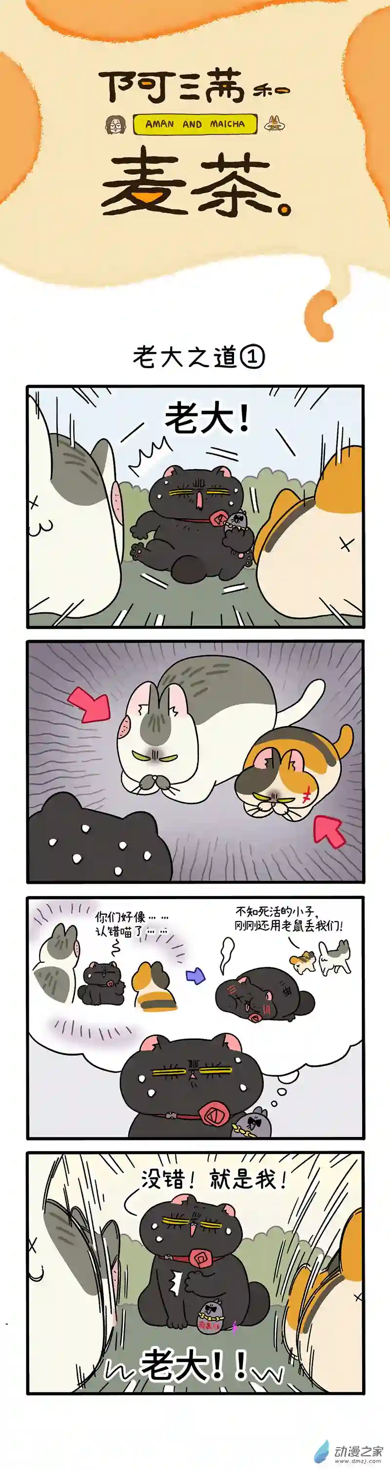 阿满和麦茶第38话上 老大之道