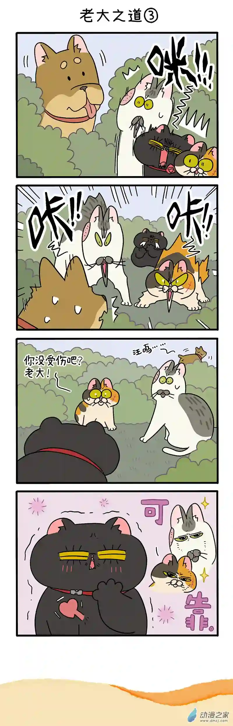 阿满和麦茶第38话上 老大之道