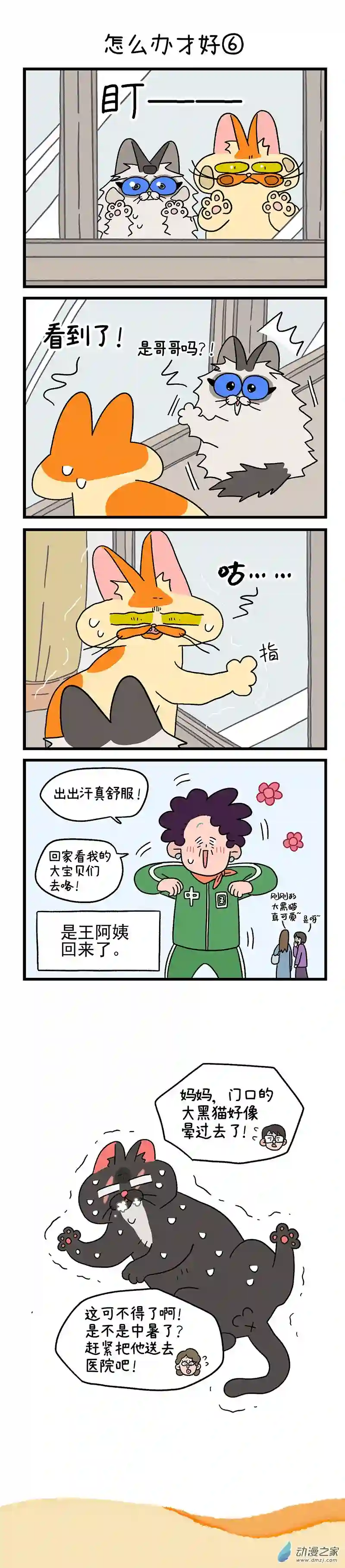 阿满和麦茶第39话下 怎么办才好