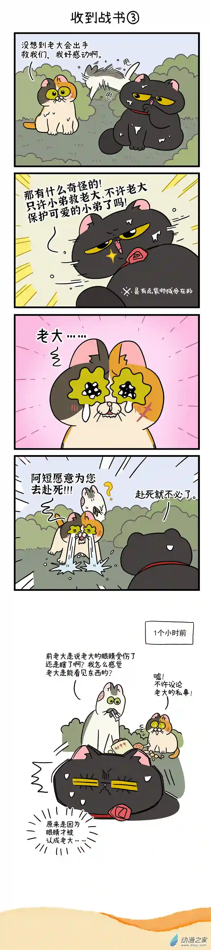 阿满和麦茶第41话 收到战书