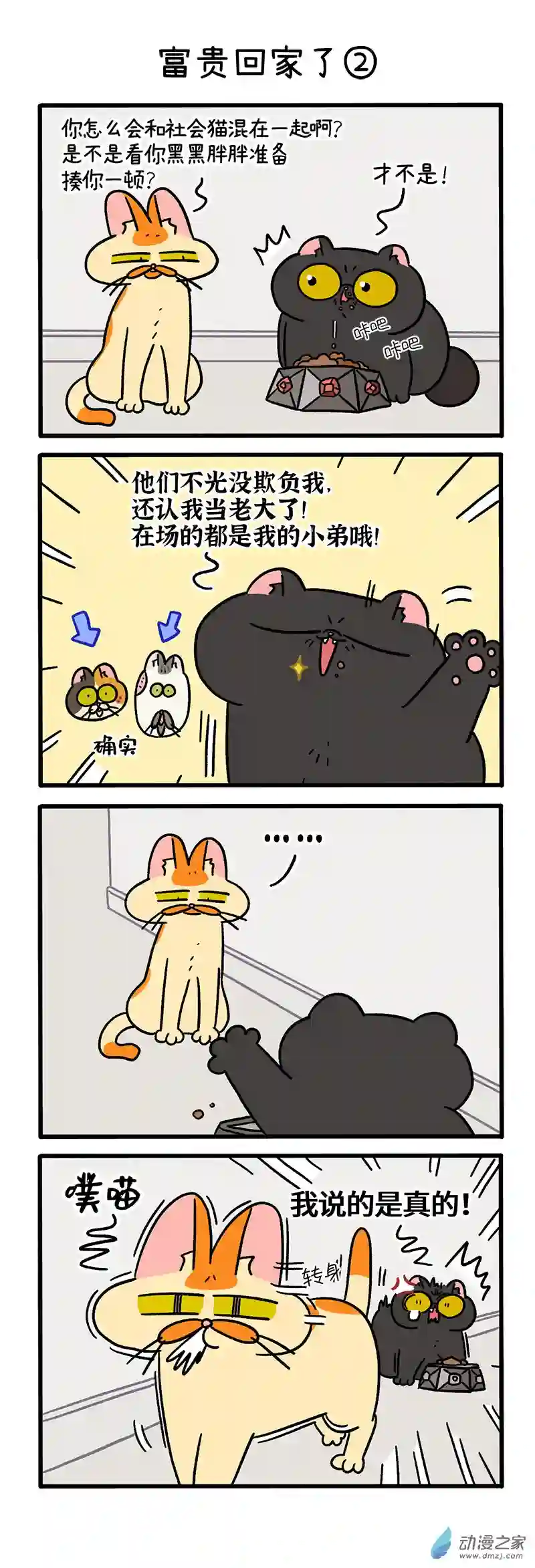 阿满和麦茶第46话 富贵回家了