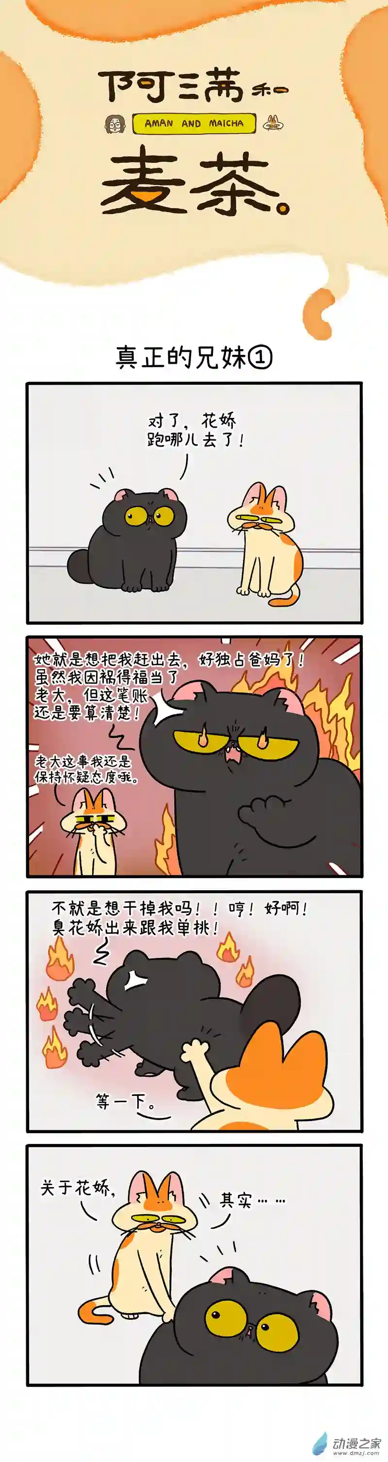阿满和麦茶第49话上 真正的兄妹