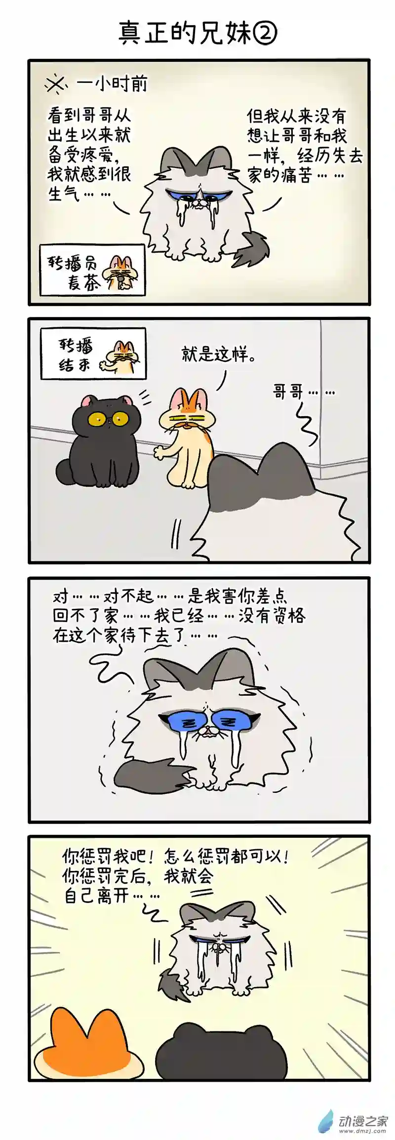 阿满和麦茶第49话上 真正的兄妹