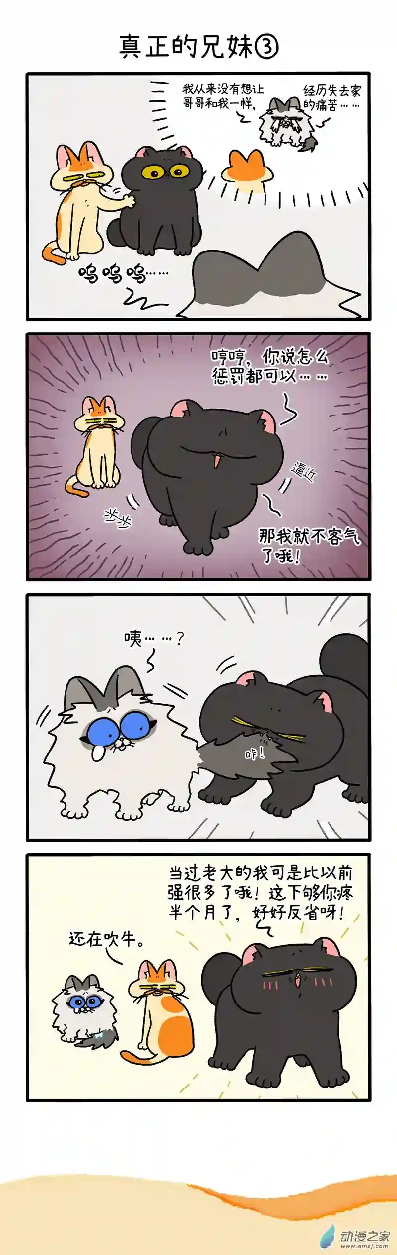 阿满和麦茶第49话上 真正的兄妹