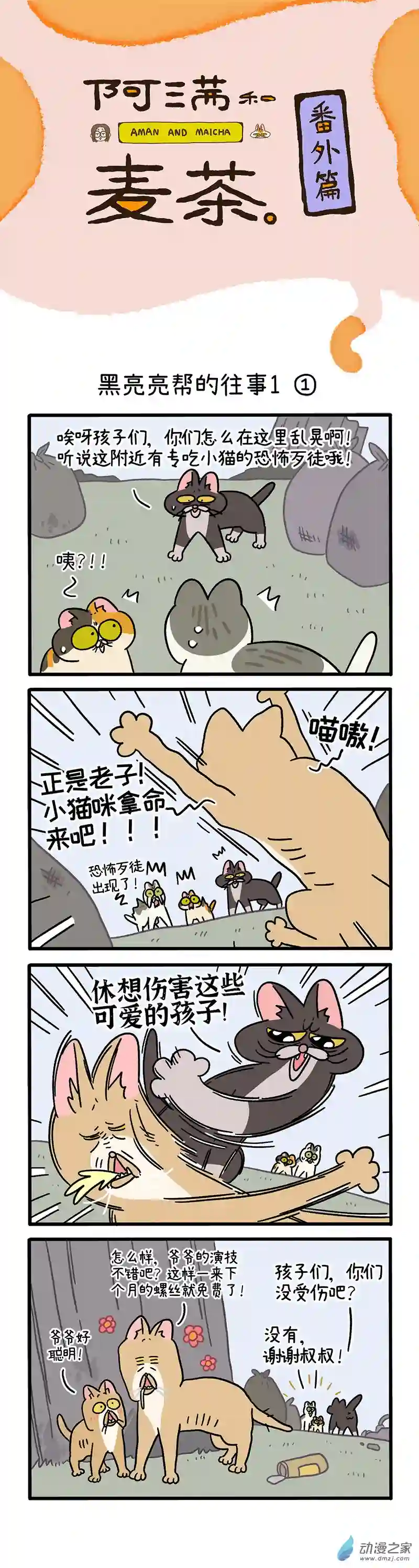 阿满和麦茶番外7 黑亮亮帮的往事 上