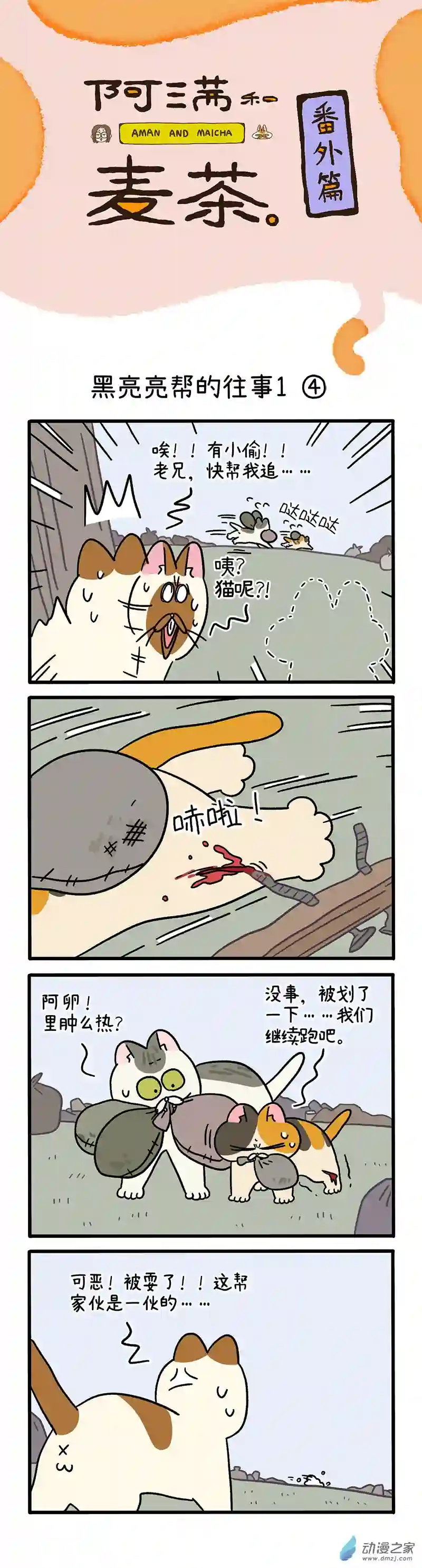 阿满和麦茶番外7 黑亮亮帮的往事 下