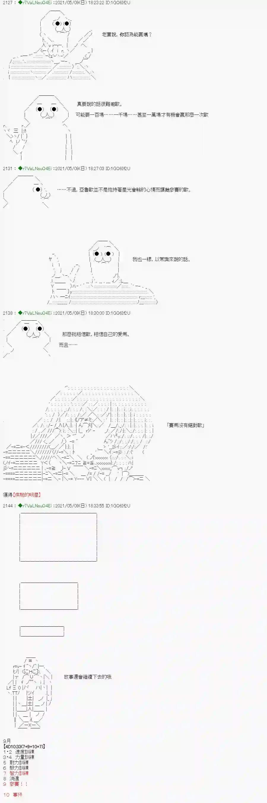 亚鲁欧好像是地方马娘的练马师星光篇 6
