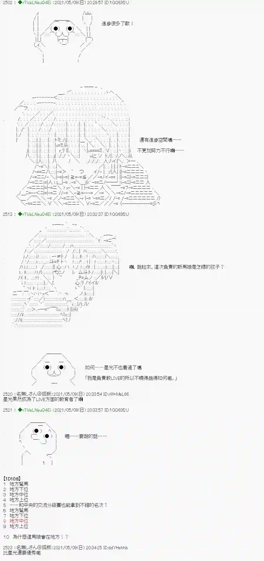 亚鲁欧好像是地方马娘的练马师星光篇 6