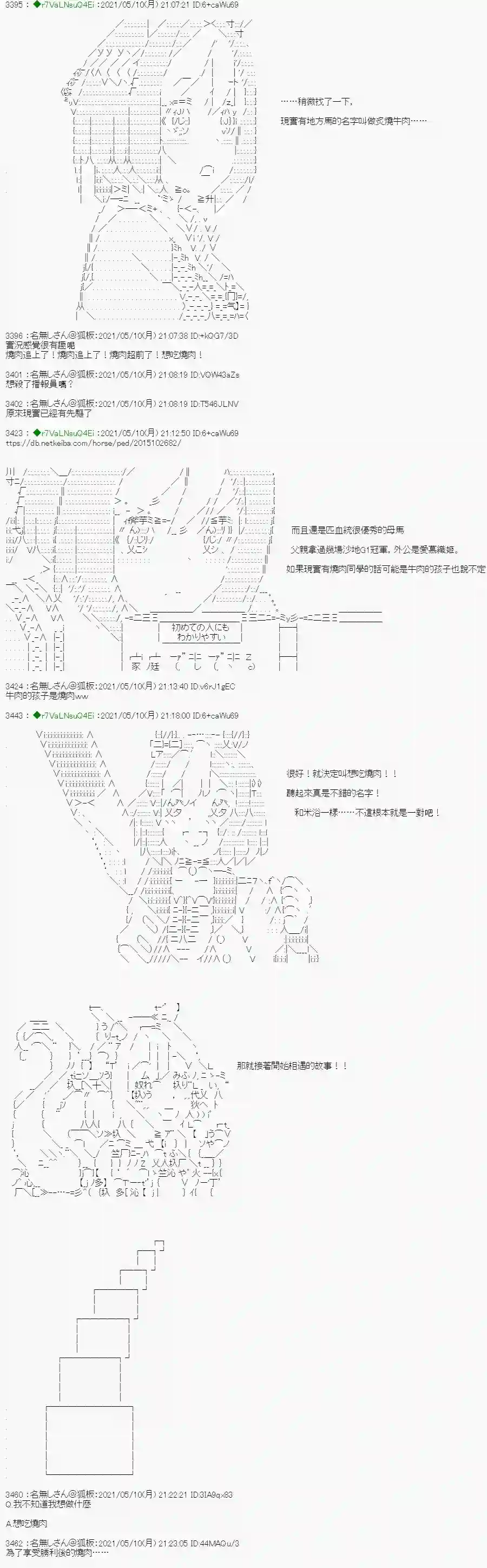 亚鲁欧好像是地方马娘的练马师烧肉篇 1