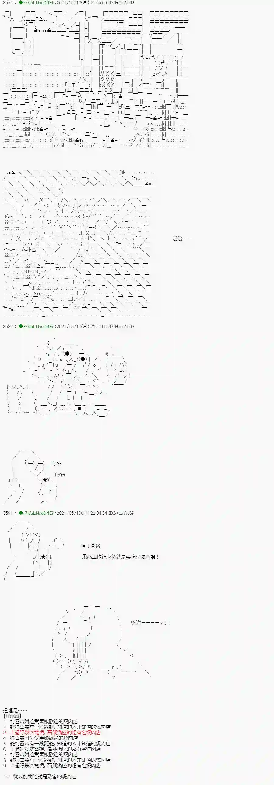 亚鲁欧好像是地方马娘的练马师烧肉篇 1