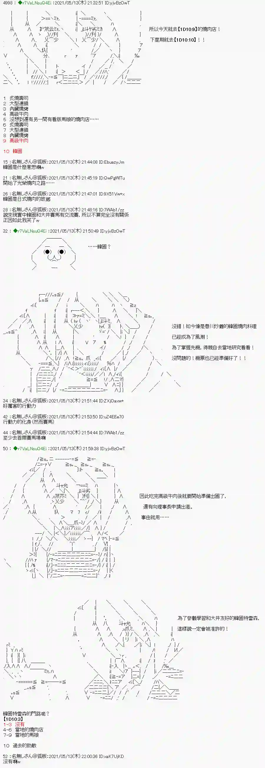 亚鲁欧好像是地方马娘的练马师烧肉篇 4