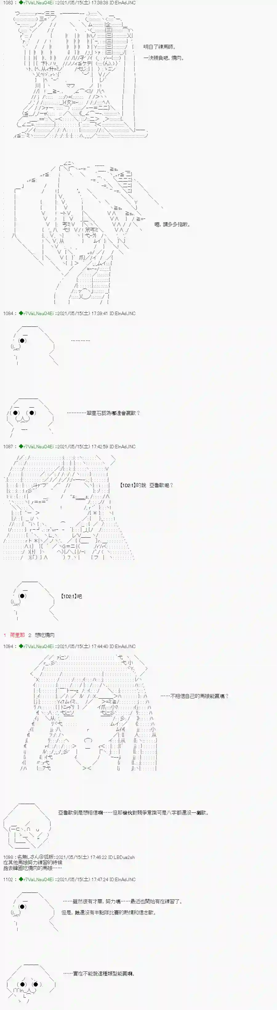 亚鲁欧好像是地方马娘的练马师烧肉篇 6