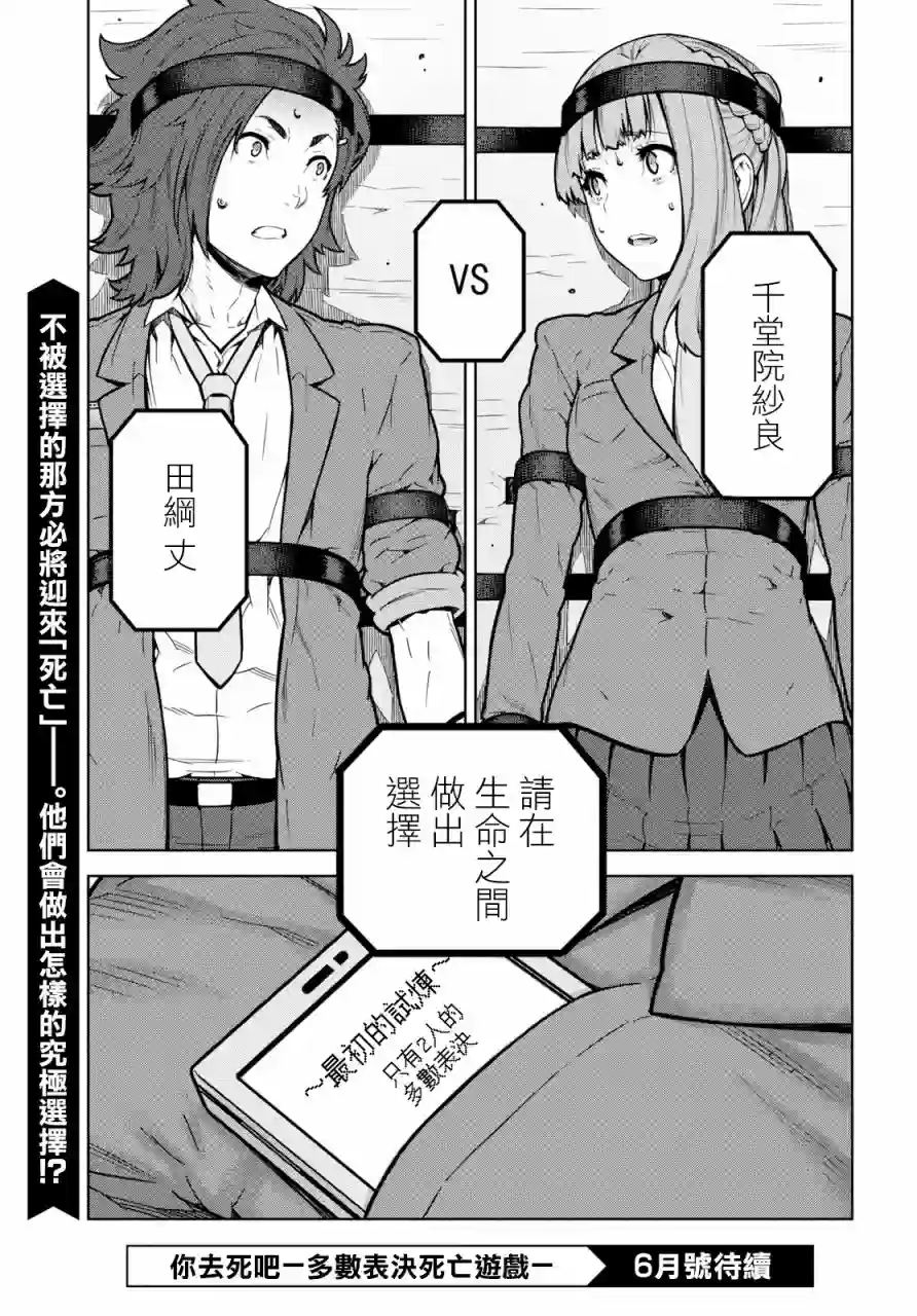 你去死吧——多数表决死亡游戏第01话